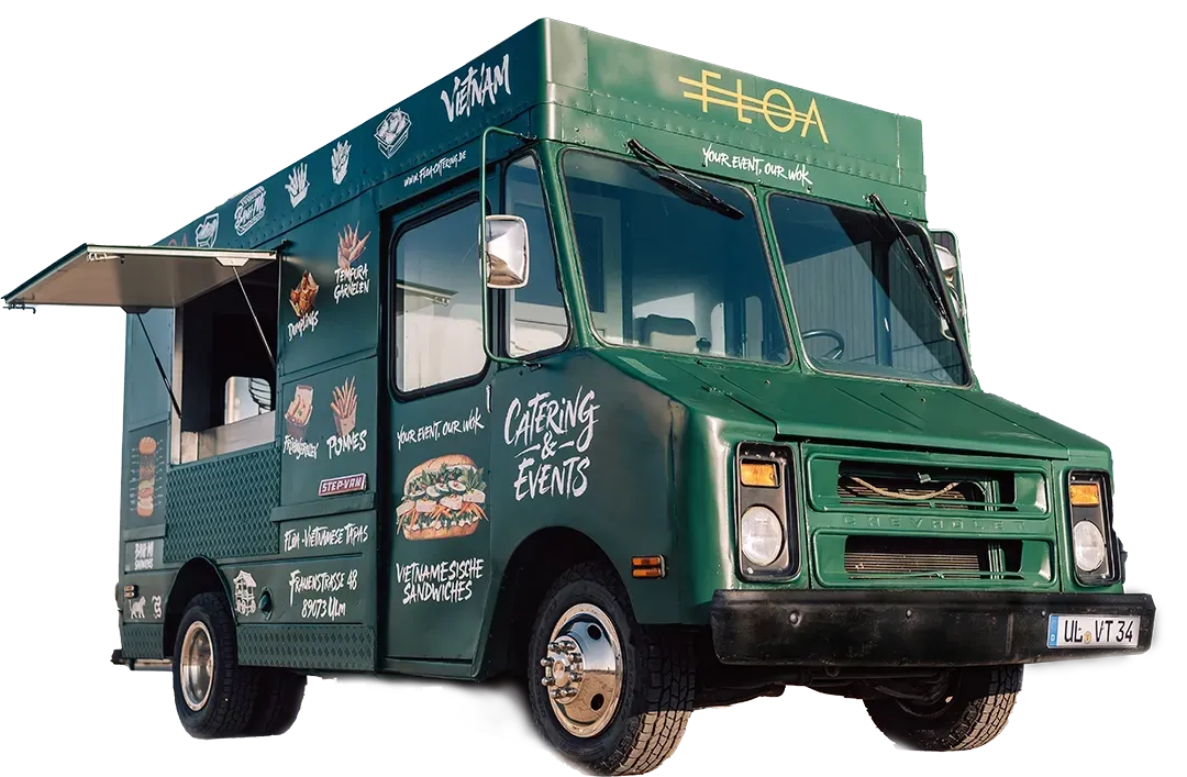 Abbildung des FLOA Foodtrucks